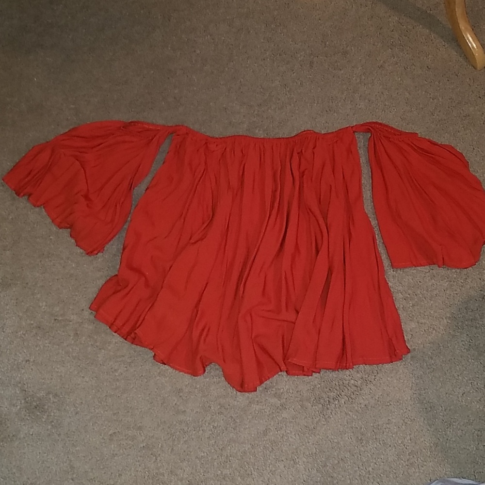 Two off the shoulder shirts NEW